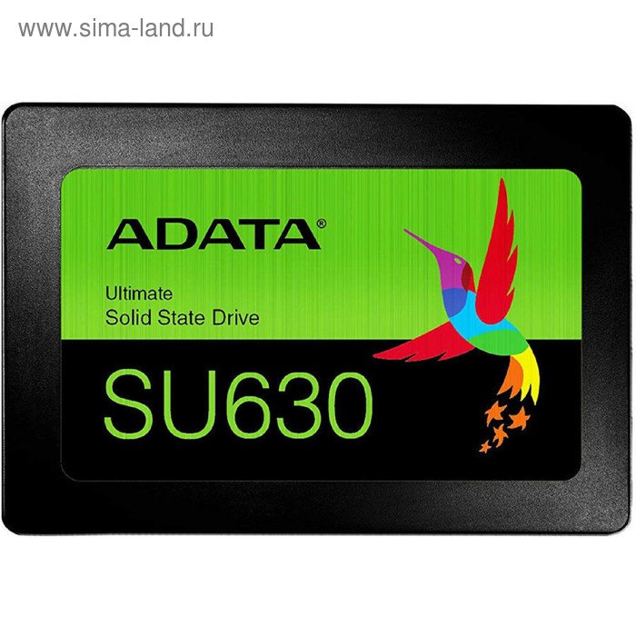 Накопитель SSD A-Data Ultimate SU630 ASU630SS-480GQ-R, 480Гб, SATA III, 2.5 ssd накопитель a data sata 2 5 480gb asu630ss 480gq r