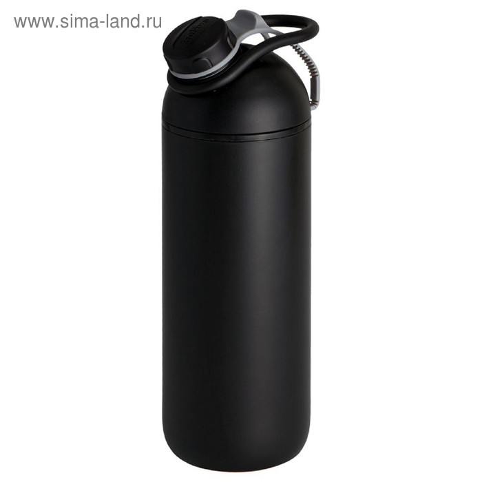 фото Бутылка для воды fixflask, 400 мл, чёрная indivo