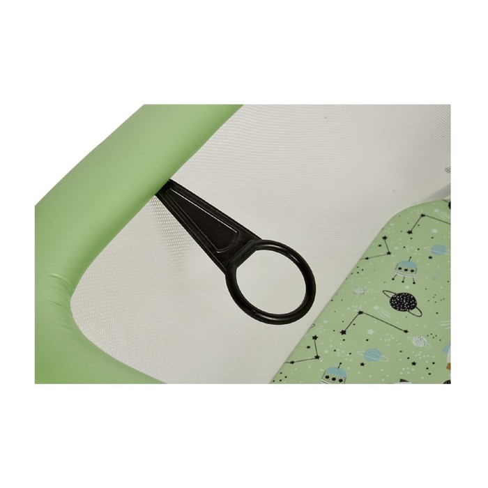 Манеж «Фея» книжка «Космическое путешествие», цвет зеленый 4875429
