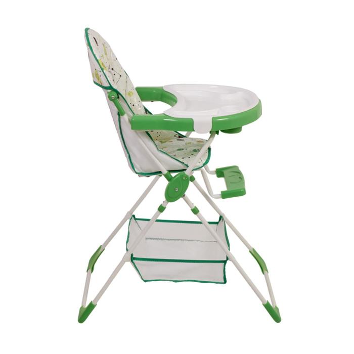 Стульчик для кормления Selby 252 «Космическое путешествие», цвет зеленый 4875454