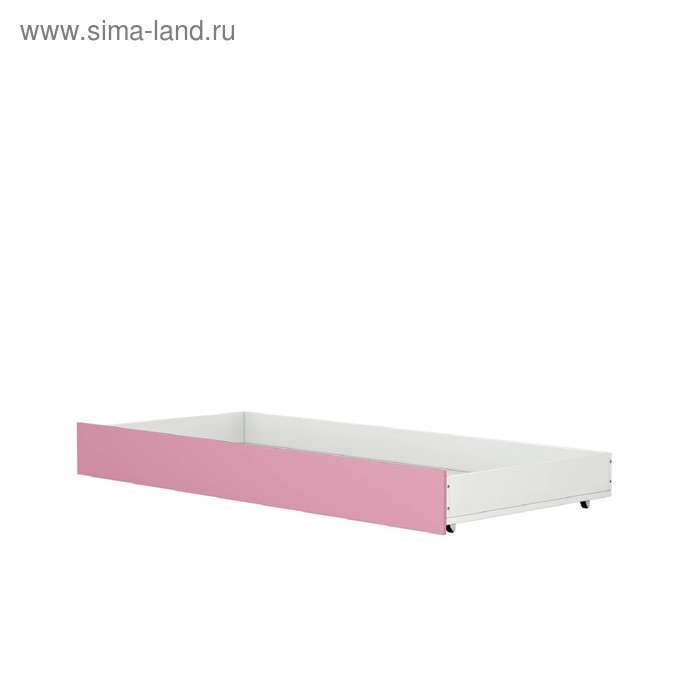 Ящик для кровати детской Polini kids Mirum 1910, розовый бампер для детской кровати italbaby розовый