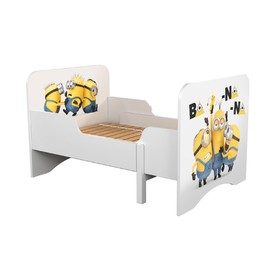 

Кровать детская раздвижная Polini kids Fun 3200 «Миньоны», цвет желтый
