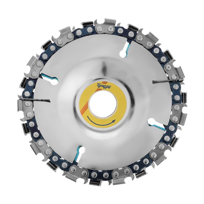 Диск пильный цепной для УШМ TUNDRA, 100 х 16 мм