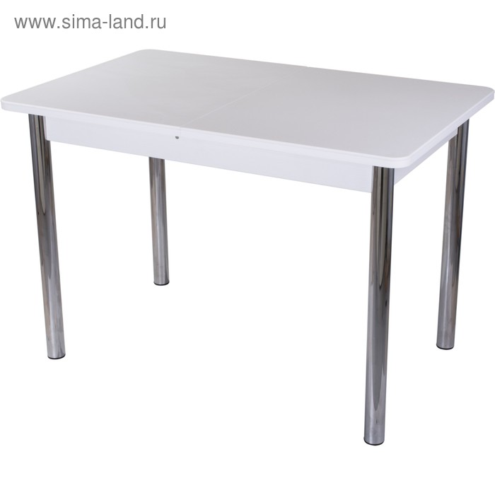 

Стол Румба ПР-1 КМ 04 БЛ 02 столешница 22мм, 1200(1570)х800х750, Белый