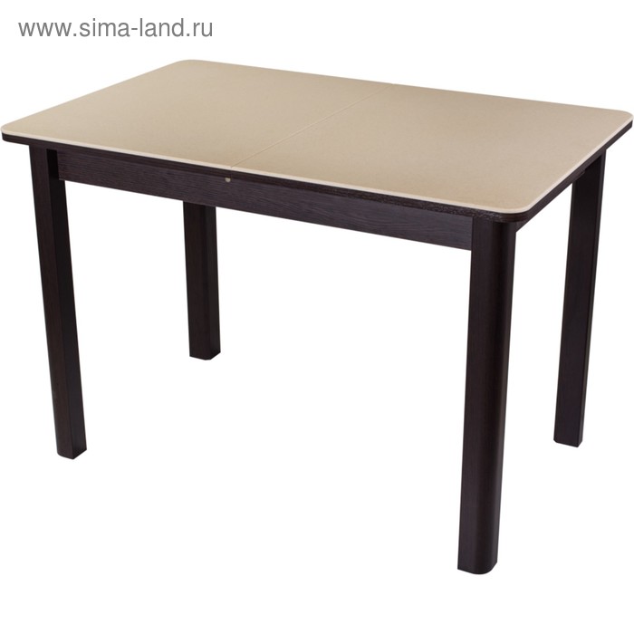 

Стол раскладной Румба ПР-1, 1200(1570)х800х750, Венге/камень песочный/опора 04ВН