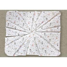 

Пелёнка ситцевая Emotion, размер 95 х 120 см, принт мелодия