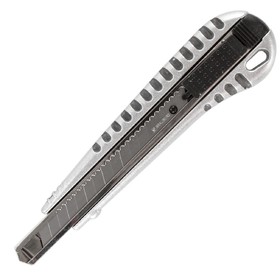 Нож универсальный BRAUBERG "Universal" 236971, 9 мм, автофиксатор, металлический
