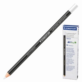 

Маркер-карандаш STAEDTLER 151060, для любой поверхности, перманент 4.5 мм, белый