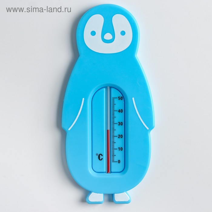 Термометр Детский, универсальный «Пингвин», цвет голубой