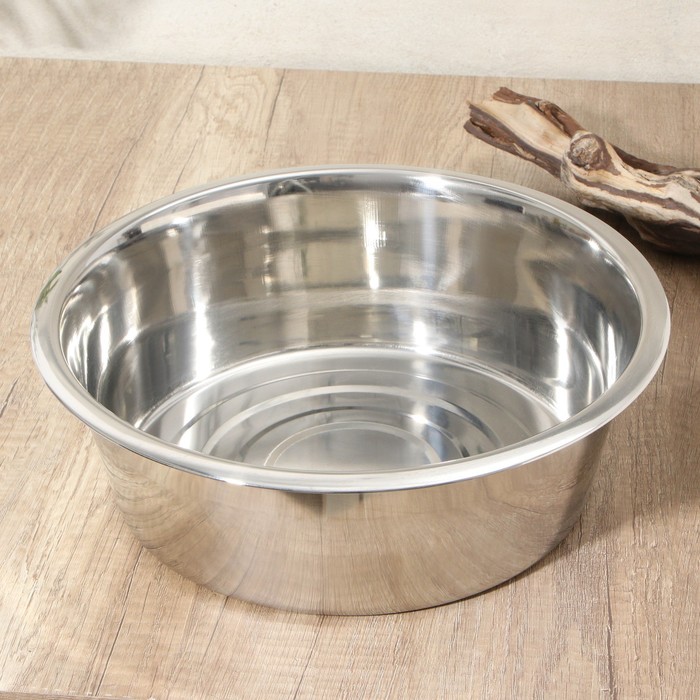 фото Миска «кухня», 6 л, d=32 см, дно 25 см, толщина 0,6 мм катунь