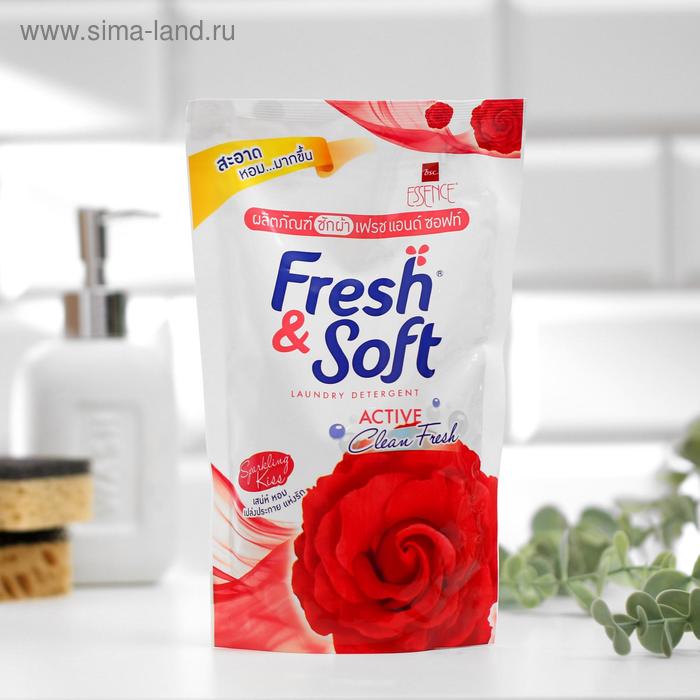 Гель для стирки Lion FreshSoft Искристый поцелуй 400 мл 238₽