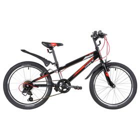 

Велосипед 20" Novatrack Racer, 2020, 6 ск., цвет чёрный