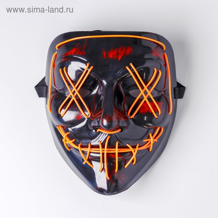 фото Карнавальная маска «гай фокс», световая страна карнавалия