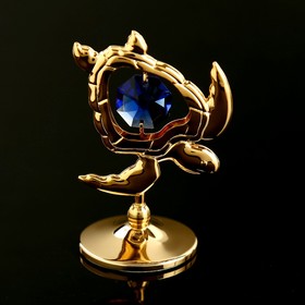 

Сувенир с кристаллами Swarovski "Морская черепашка" 5,6х3,9 см