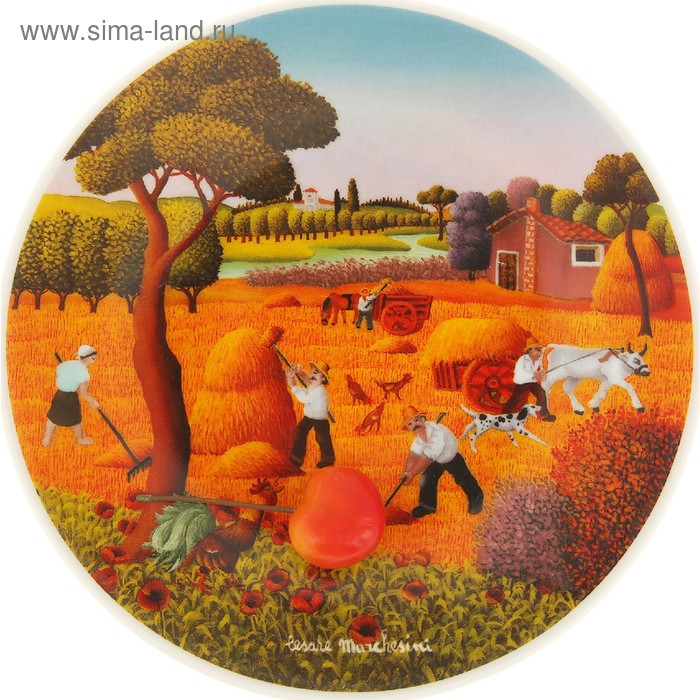 

Тарелка настенная «Сельские мотивы. Осень», 19 см