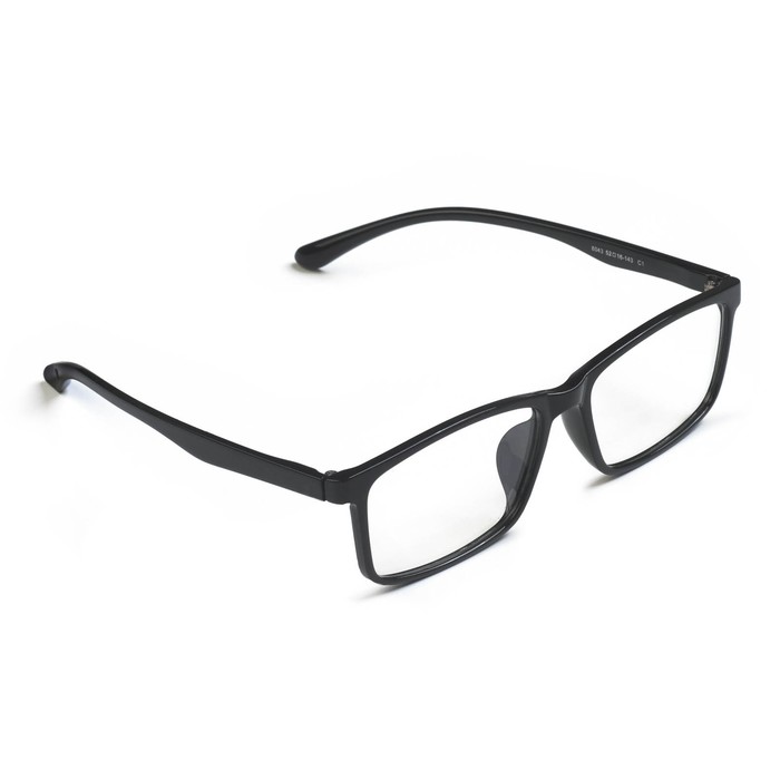 Очки компьютерные "Мастер К." TR 90, 14х14х4.5 см, линза 3.5х5 см, чёрные