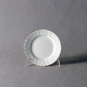 Тарелка десертная Bernadotte, декор «Отводка золото», 17 см