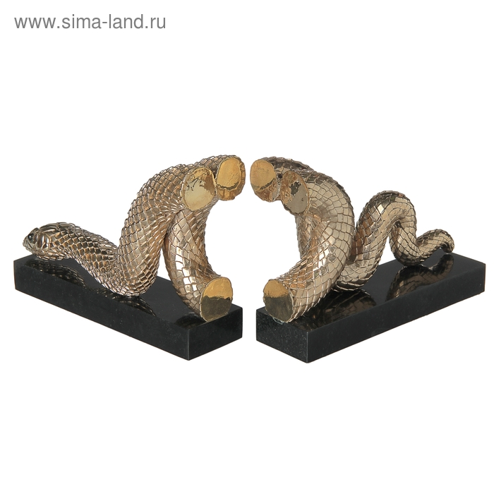 

Держатель для книг "Змея" gold, 20 × 5 × 15 см