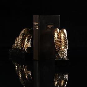 Держатель для книг "Змея" gold, 20 × 5 × 15 см от Сима-ленд