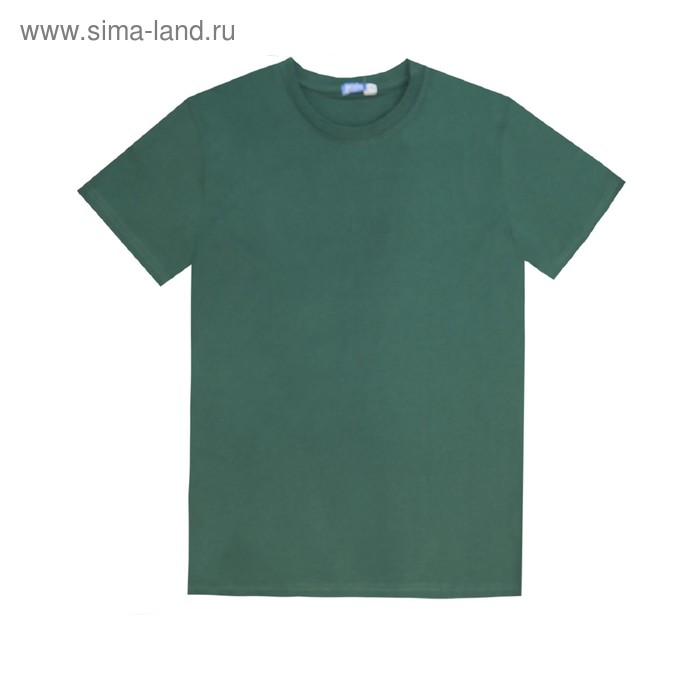 Футболка мужская, размер 44, цвет тёмно-зелёный футболка мужская размер 44 цвет тёмно зелёный