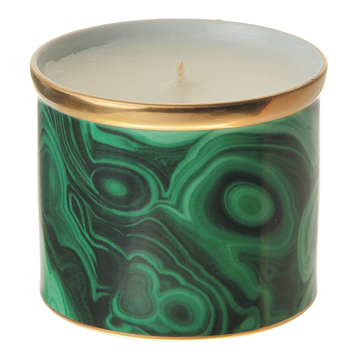 Свеча "Малахит"