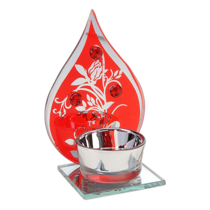 Подсвечник "Капелька с ягодками"
