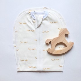 

Пелёнка-кокон, 4-7 месяцев, принт глазки