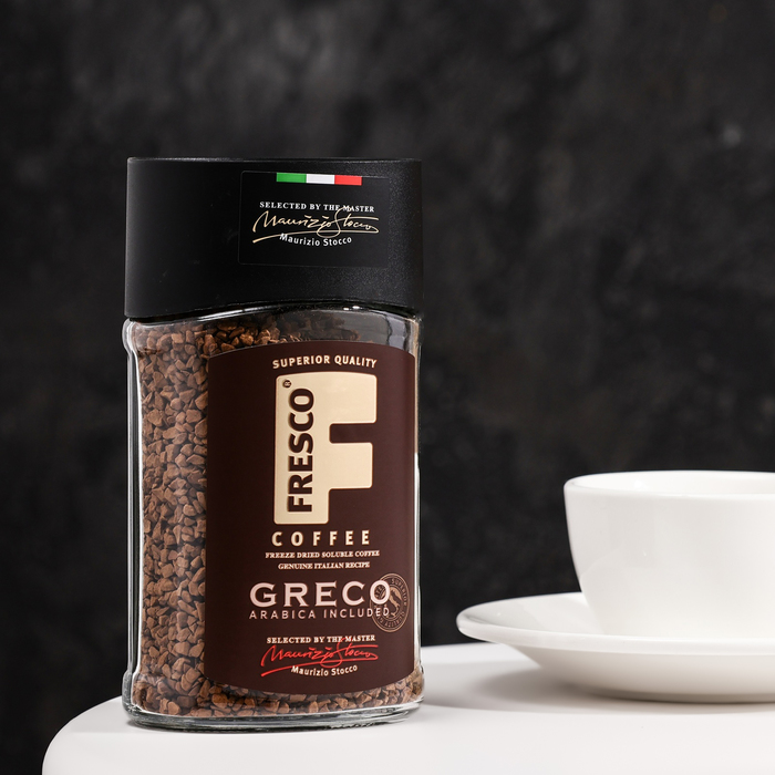 Кофе FRESCO Greco растворимый, 95 г кофе растворимый fresco solo 190 г