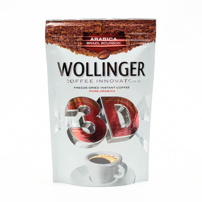 фото Кофе wollinger 3d растворимый, 75 г