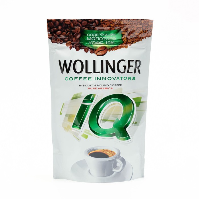 Кофе WOLLINGER IQ сублимированный с молотым, 95 г