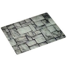 

Доска разделочная «Камни» 40×30×0.4 см, стекло