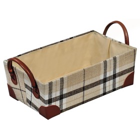 

Ёмкость с ручками 28×17.5×13.5 см, текстиль