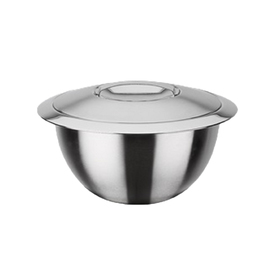 

Миска с крышкой 16×9.8 см, 1.2 л, металл