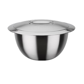 

Миска с крышкой 20×12.3 см, 2 л, металл