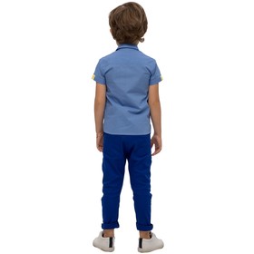 

Верхняя сорочка для мальчиков, рост 80 см, цвет голубой