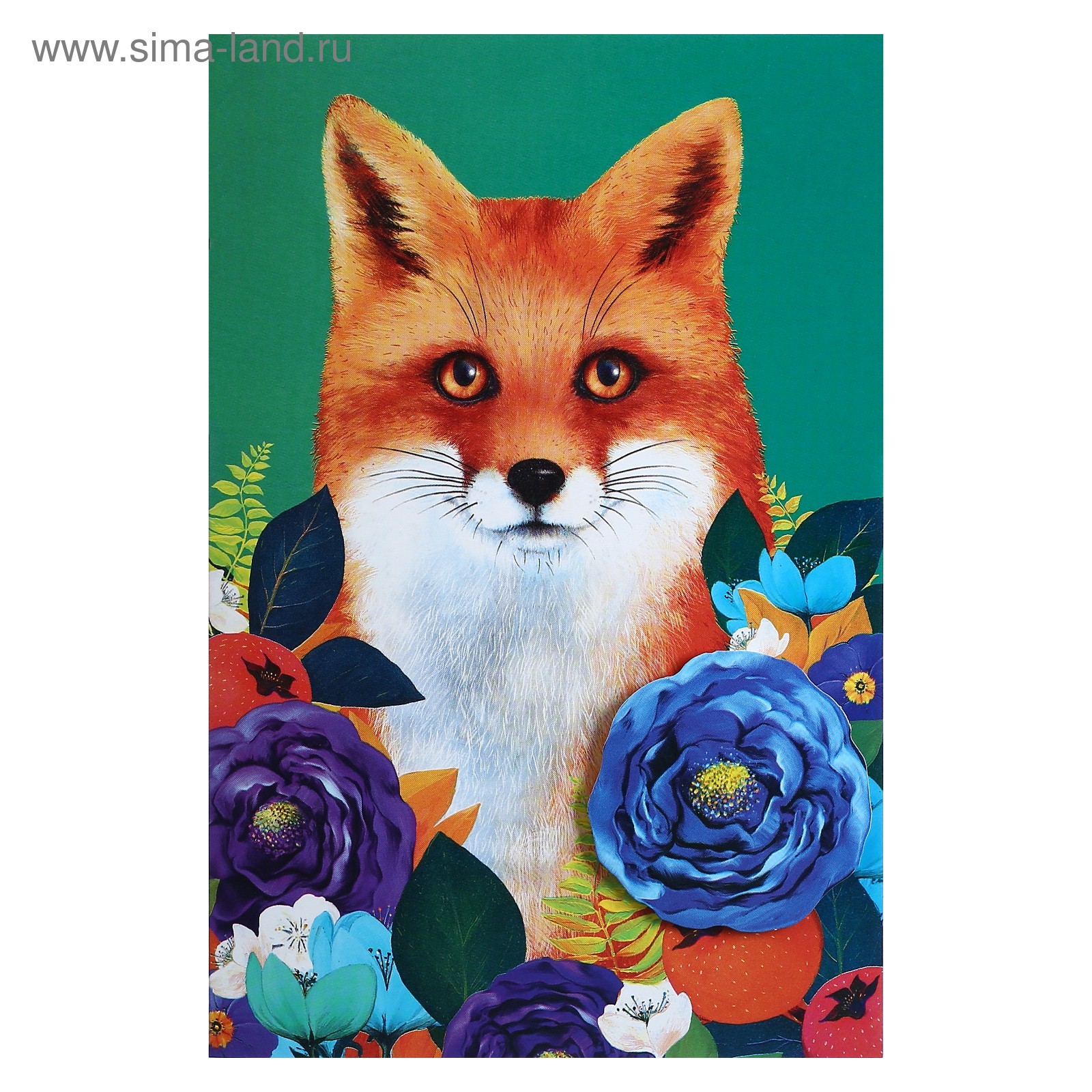 Мини открытки с лисичкой