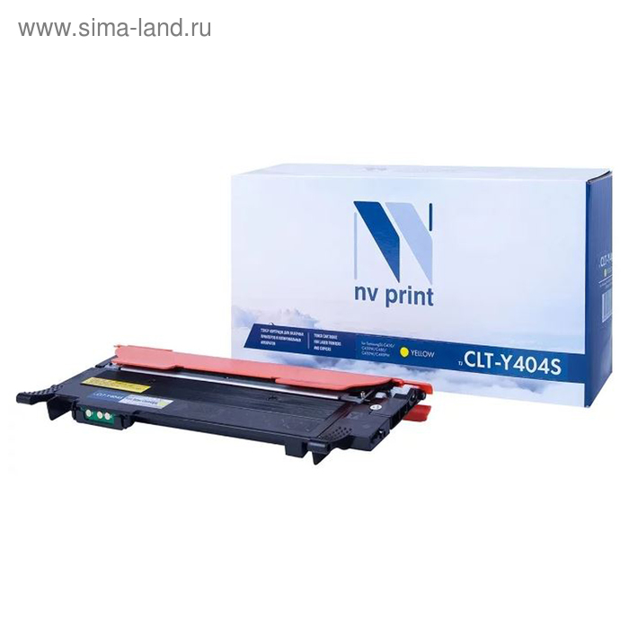 

Картридж NVP NV-CLT-Y404S, для Samsung, 1000k, совместимый, желтый 4062172