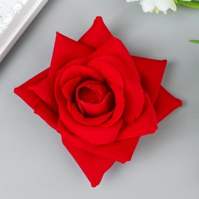 

Декор для творчества "Алая роза" 9,5х9,5 см