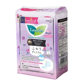 

Ежедневные прокладки Laurier Beauty Style Premium Fresh, 54 шт.