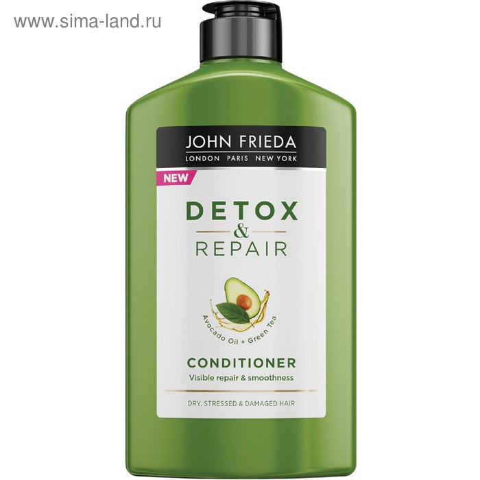 Кондиционер для волос John Frieda Detox & Repair, для восстановления и гладкости, 250 мл
