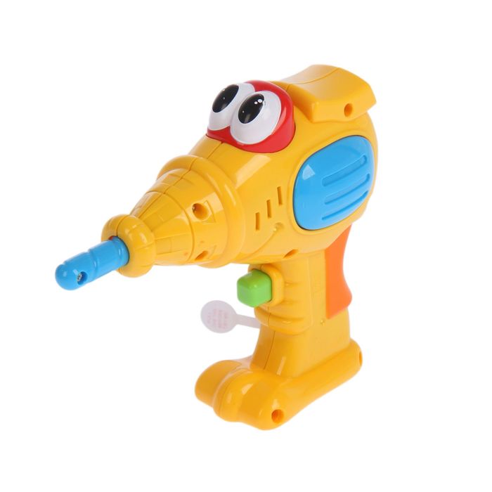 Дрель, со звуковым эффектом, работает от батареек, МИКС