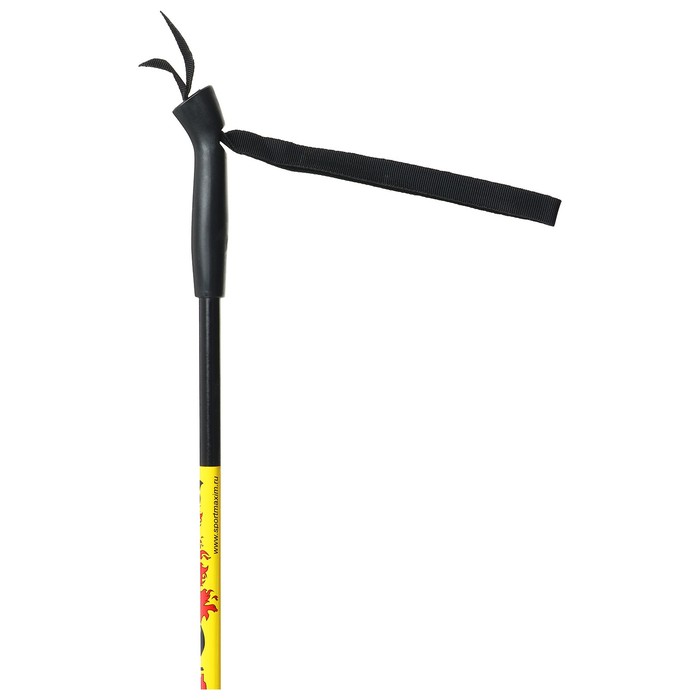 Палки лыжные стеклопластиковые детские (95 см), цвет микс