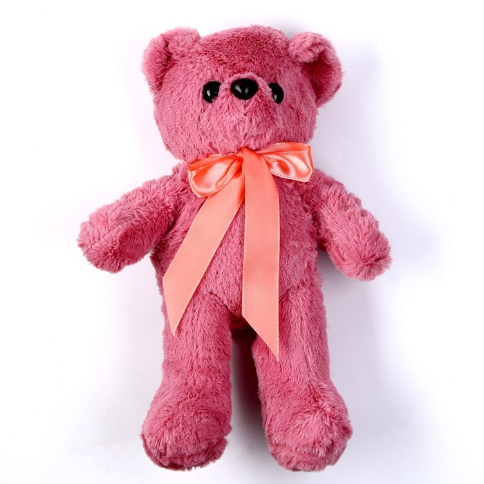 Мягкая игрушка «Мишутка с бантом», цвета МИКС мягкая игрушка мишутка с розой цвет микс