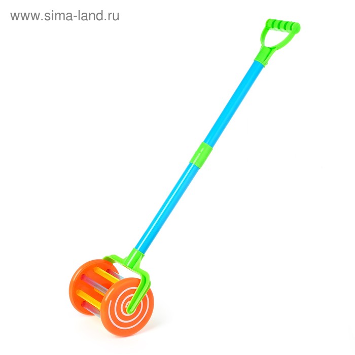 фото Каталка на палке «колесо» микс