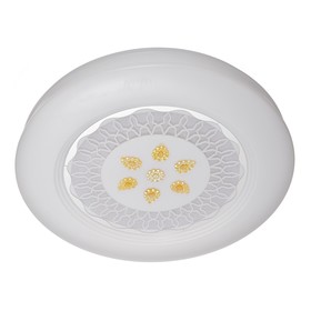 

Люстра с ПДУ 317/45 LED 96W с диммером, ночником 2700-6500K d=45см