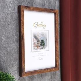 

Фоторамка пластик Gallery 20х30 см коричневый