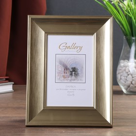 

Фоторамка пластик Gallery 10х15 см 011 золото