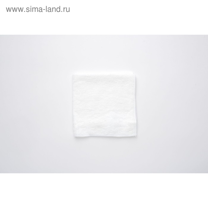 Салфетка из микрофибры EXTRA, универсальная, цвет белый, 38х40 см цена и фото