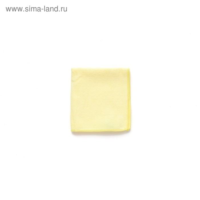 Салфетка из микрофибры EXTRA, универсальная, цвет жёлтый, 38х40 см цена и фото