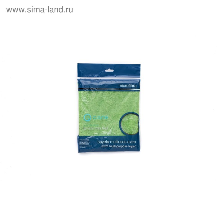 

Салфетка из микрофибры EXTRA, универсальная, цвет зелёный, 38х40 см